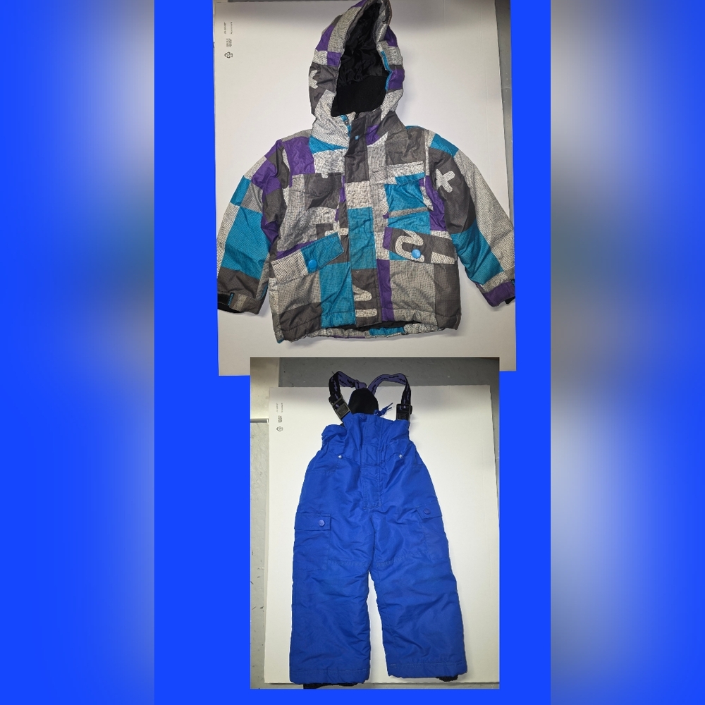 Reserved Kids Snow Suit 2 Piece Matching Set Size 2-3 Or 98 Cm